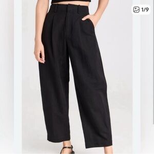 Women's Everlane Black Wide-Leg Pants